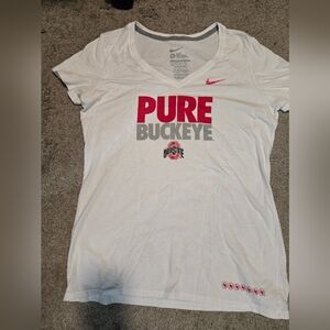 Womens Ohio State Nike SLIM-FIT T-Shirt